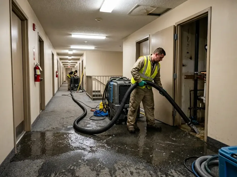 multi-unit-apartment-hallway-f-005 — frequently asked questions, Emergency Burst Pipe Water Extraction & Removal in Vinton,…